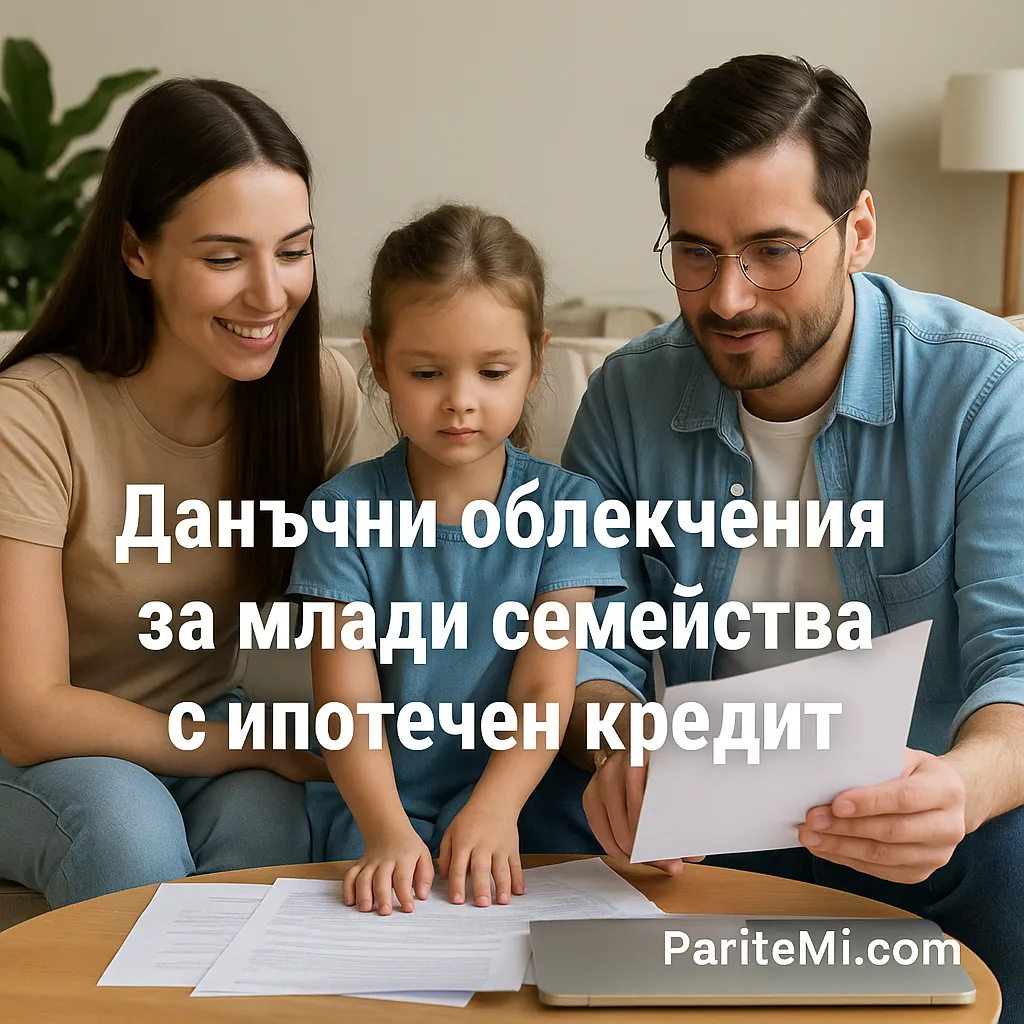 Данъчни облекчения за млади семейства с ипотечен кредит