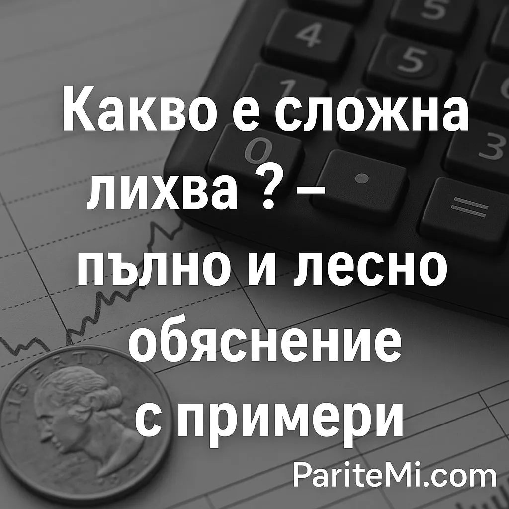 Какво е сложна лихва? – пълно и лесно обяснение с примери