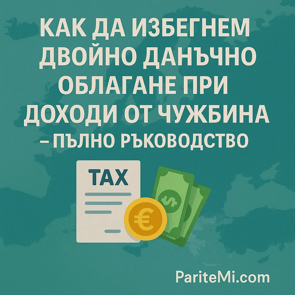 Как да избегнем двойно данъчно облагане при доходи от чужбина – пълно ръководство